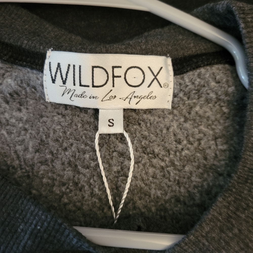 Wildfox Monday Mourning Sweatshirt Small NWT - Picture 4 of 6
